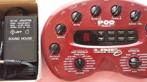 Line6 amplifier simulator pod - amplifier,