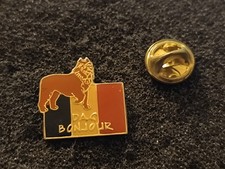 Flag Pin Belgium Belgian Hello Dog Collection - Pins L21