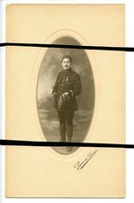 Aviation Military Photograph.  Soldier aviator pilot posing for photo