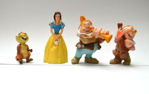 Toy lot figures snow - figures, white