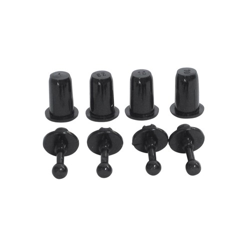 Lot taquets de fixation - de,