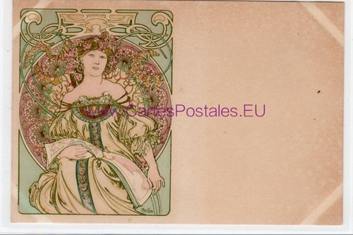 Mucha alfons carte postale - :,