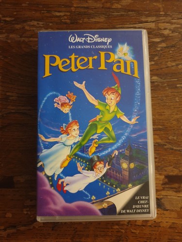 Peter pan disney cassette - -,