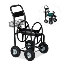 Chariot à tuyau dévidoir