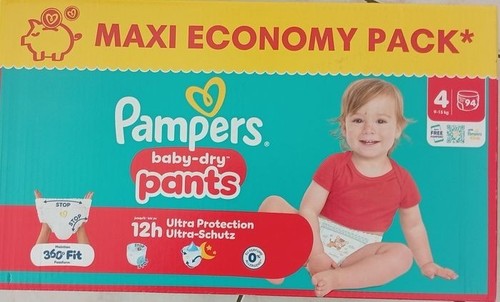 Pampers baby dry pants couches - baby-dry,