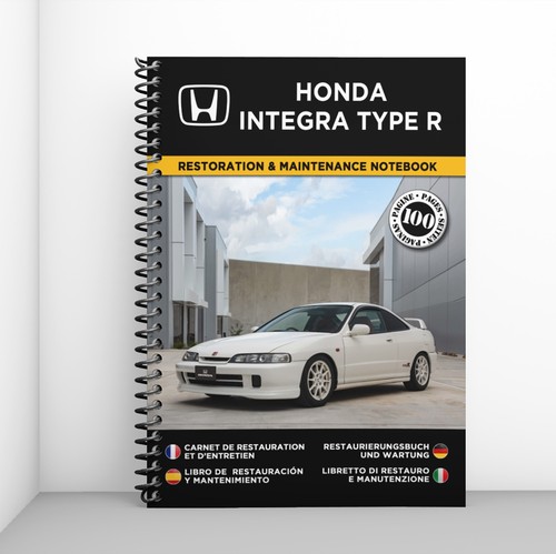 Honda integra type cahier - honda, r