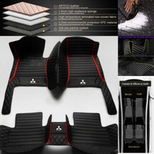 Fit For Mitsubishi Outlander 2005-2024 Car Floor Mats Custom Waterproof Carpets