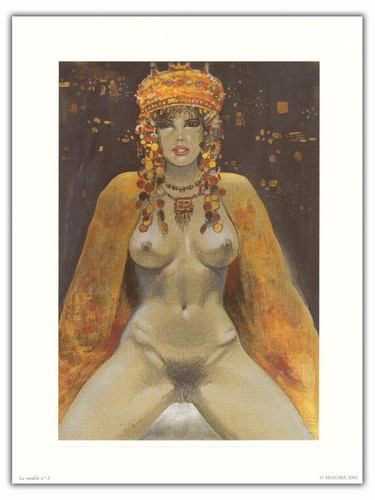 Affiche manara modèle 3 - manara,