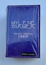 Mylène Farmer Coffret, 3VHS : l'intégrale Music Vidéos I,II, III Edition limitée