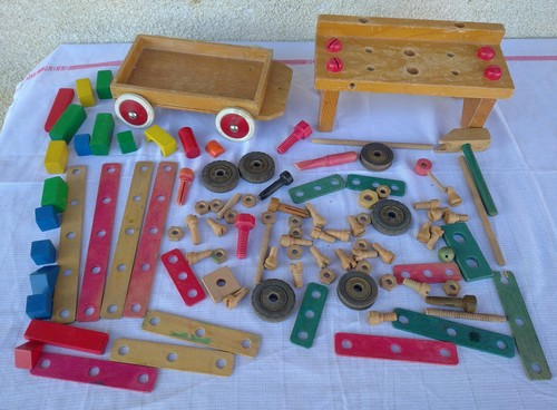 Lot vrac ancien jouet - lot,