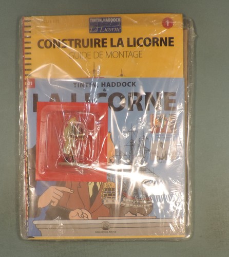 Tintin construire licorne - tintin,