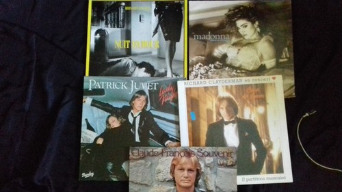 Lot disques vinyles - lot,