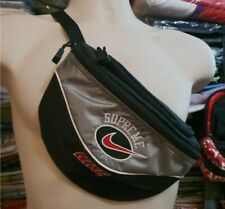 SS19 Supreme X Nike Sac Bandoulière Ceinture Sac Fanny Banane Argent