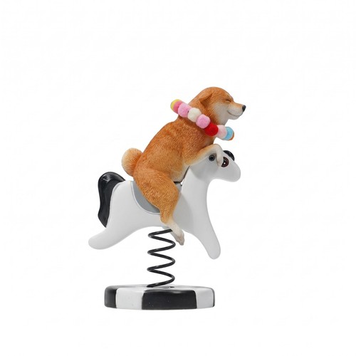 Shiba inu bascule sculpté - shiba,