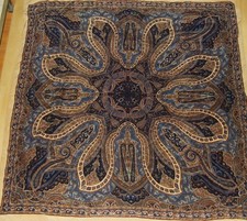 FOULARD 100% PURE SOIE VINTAGE