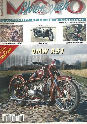 Chroniques moto bmw r51 - moto,