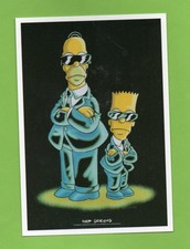 SIMPSONS carte postale