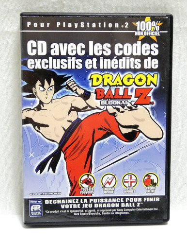 Ps2 jeu dragon - z, budokai