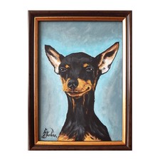 Peinture originale miniature