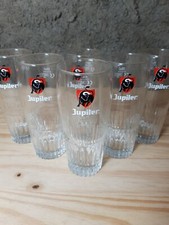 6 VERRES A BIERE JUPILER 25CL NEUFS DERNIER MODELE