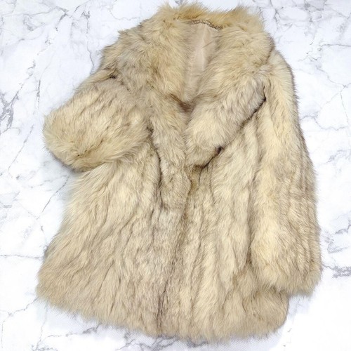 Manteau fourrure véritable - en,