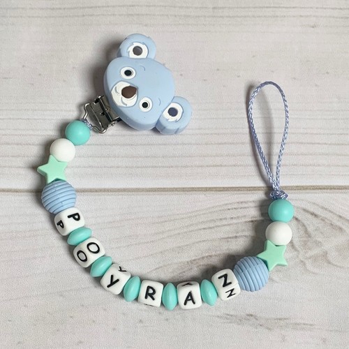 Tétine silicone nuckelkette - silicone,
