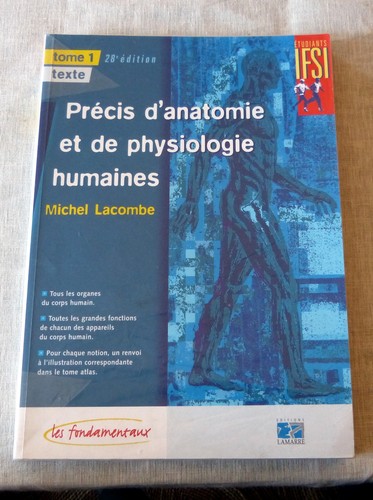Livres precis anatomie et - livres, d'anatomie