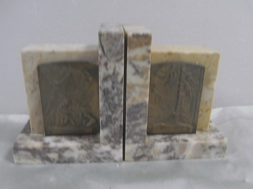 Ancienne paire serre livre - paire,