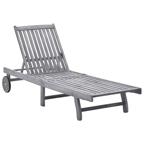 Bois acacia solide - bois, chaise