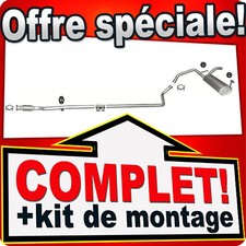 Ligne pot d'échappement pour