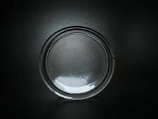 Antique Baccarat Crystal Round Tray