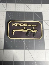 KPOS SCOUT SHOT SHOW HOOK & LOOP MORALE PATCH