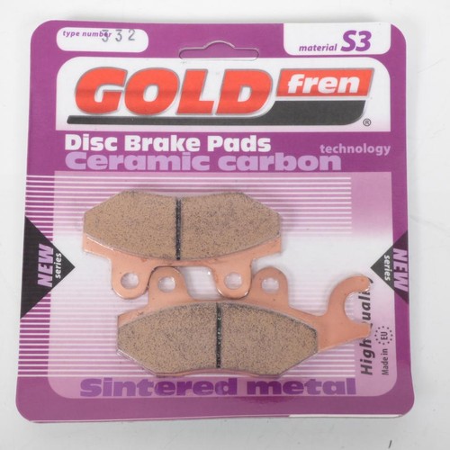 Plaquette frein gold fren - plaquette,