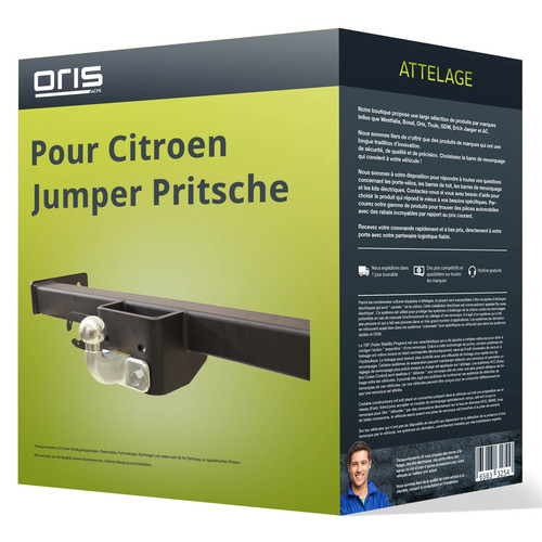 Attelage pour citroen jumper - citroen,