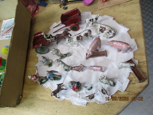 Jouets 1950 lot aluminium - jouets,