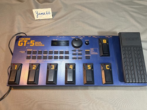 Boss guitar multi effects - boss, gt-5