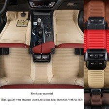 For Volkswagen Golf/GTI/Golf-R 1999-2025 Car Floor Mats Foot Carpets Front Rear