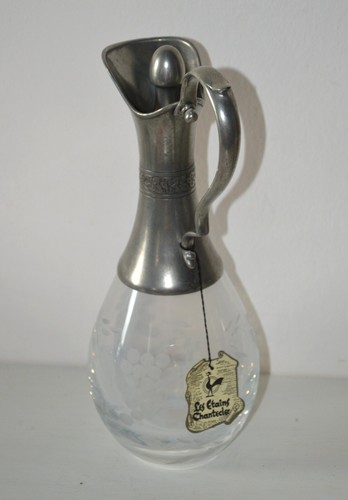 Ancienne carafe vin - carafe, blanc