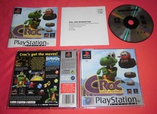 Playstation PS1 Croc Legend of the Gobbos [PAL-UK] Boîte Notice TBE *JRF