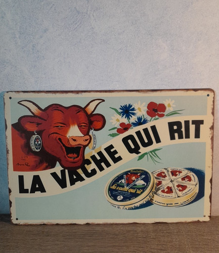 Plaques métal style vintage