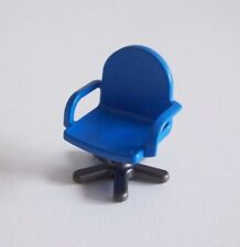 Playmobil Garage - Blue Office Chair with Wheels 3992 & 4404