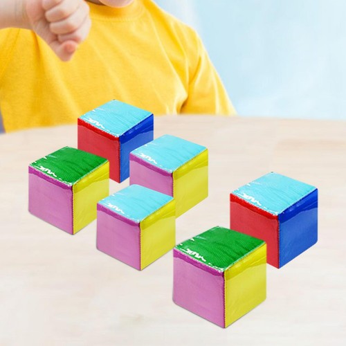 Grand dés peluche cube - dés, en