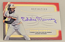 Eddie Murray 2023 Topps Definitive AUTO Signed on Card Orioles LAC-EM #1/1 *READ
