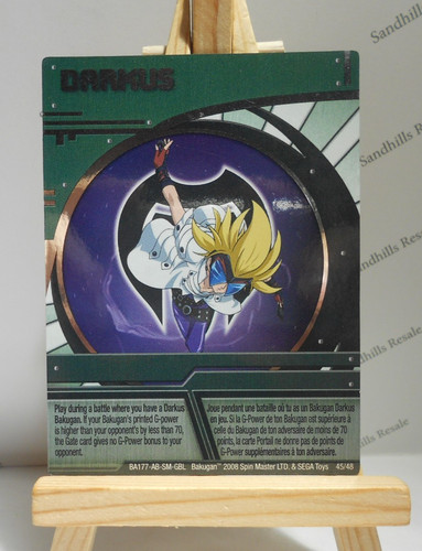 Bakugan card darkus holo - bakugan,