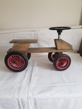 Jouet Ancien  Porteur en Bois