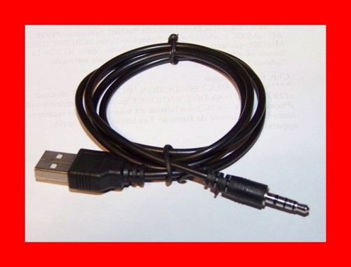 Cable usb noir 85cm - 85cm, pour