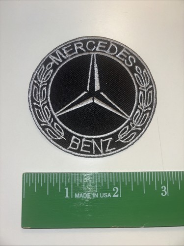 Mercedes benz embroidered sew - mercedes,