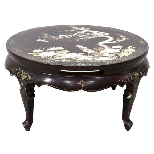 Table basse asiatique - , plateau