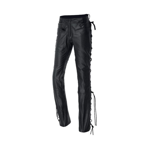 Jeans cuir lacets homme - à,