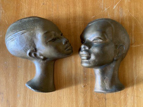 Superbes sculptures visages - visages, en
